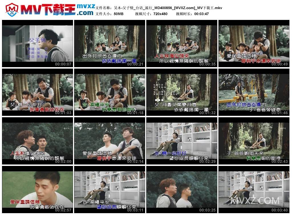 吴木-父子情_台语_流行_MD400856